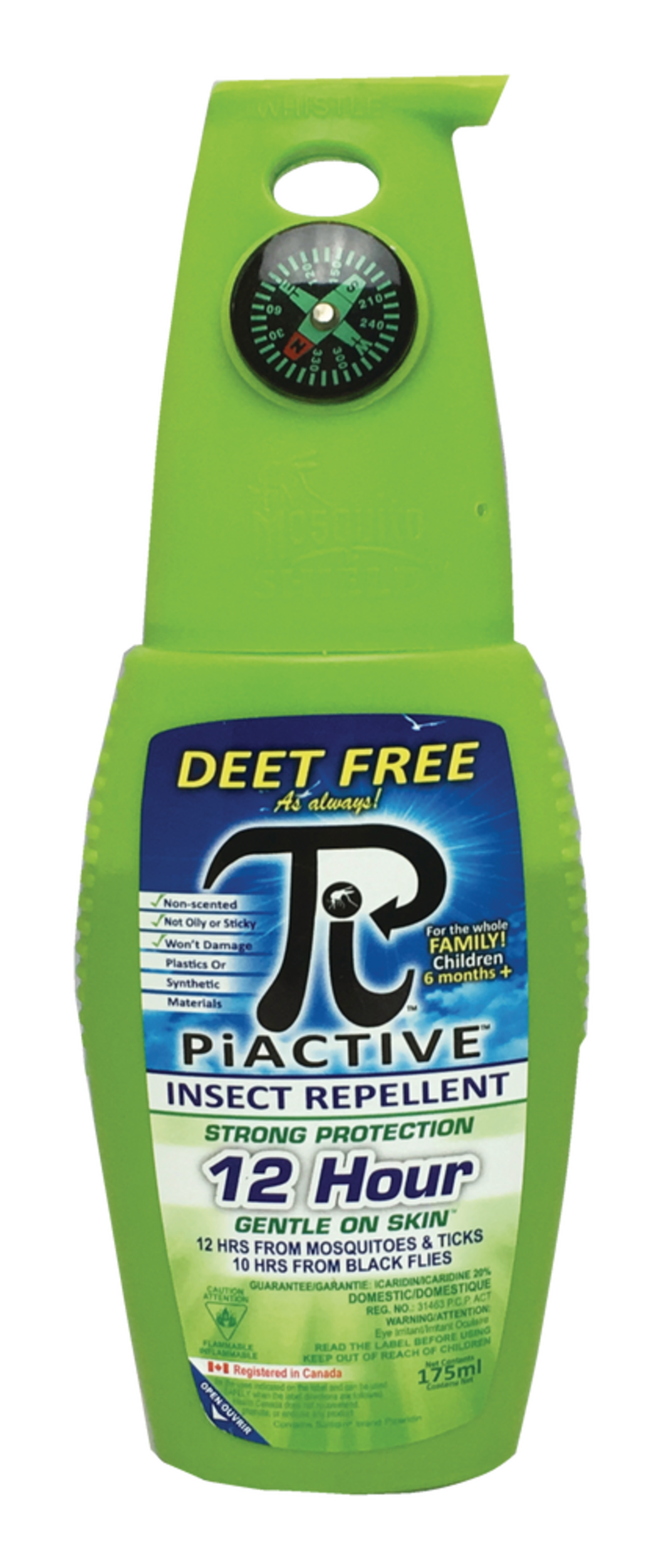 Mosquito Shield PIACTIVE™ 12Hour DEETFree Pump Mosquito/Insect