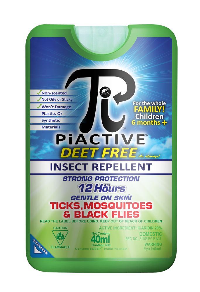 Mosquito Shield PIACTIVE™ 12Hour DEETFree Pump Mosquito/Insect