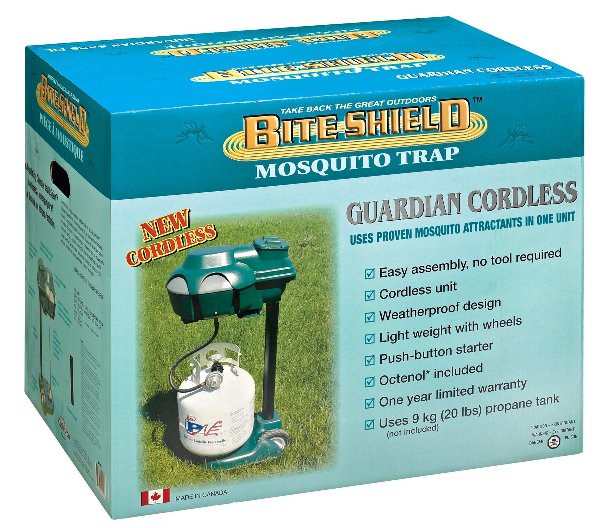 Guardian Pro Mosquito Trap Front_Angled_Right