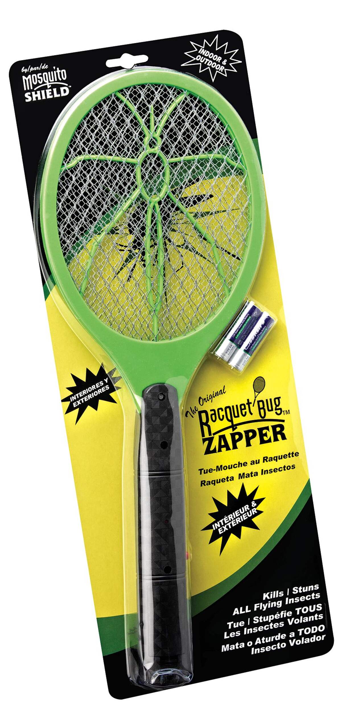 Ambia BatteryPowered Mosquito/Bug Zapper Racket, Assorted Colours