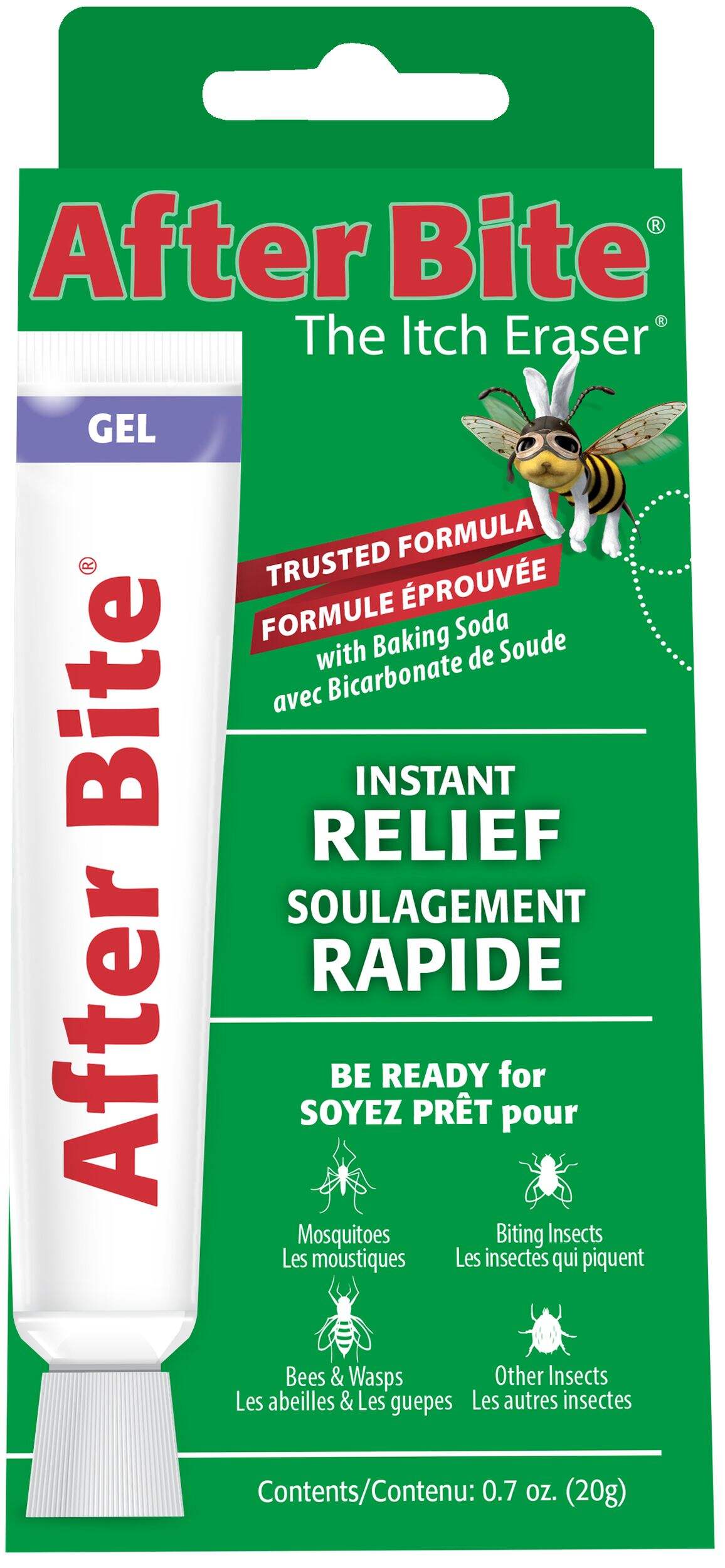 After Bite® The Itch Eraser Mosquito/Insect Bite Treatment Gel, 20-g Front_Flat