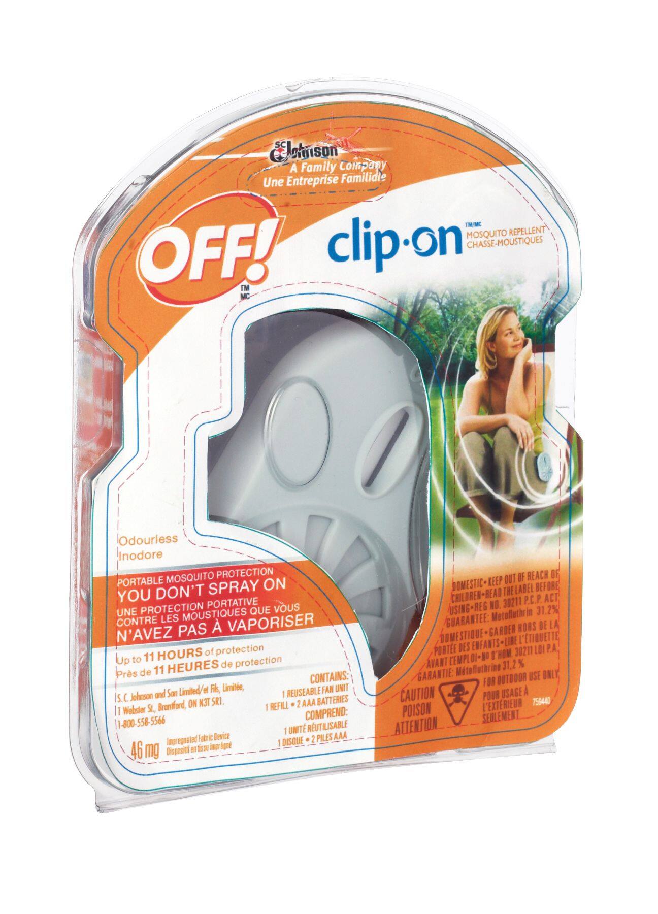 Off deals clip on