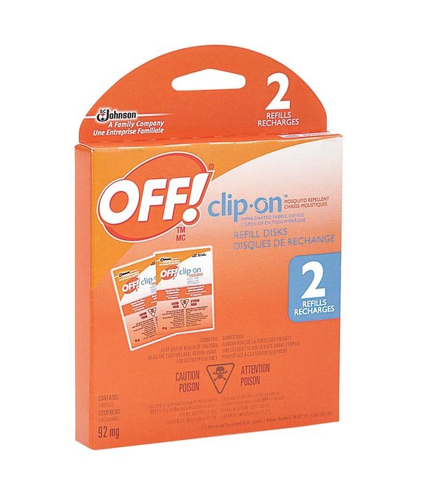OFF! ClipOn Mosquito Repellent Fan Refill, 2pk Canadian Tire