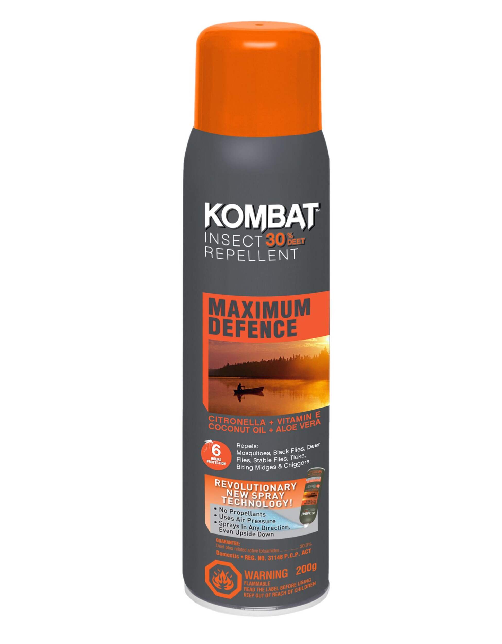 Kombat Maximum Defence Mosquito Repellent Front_Flat