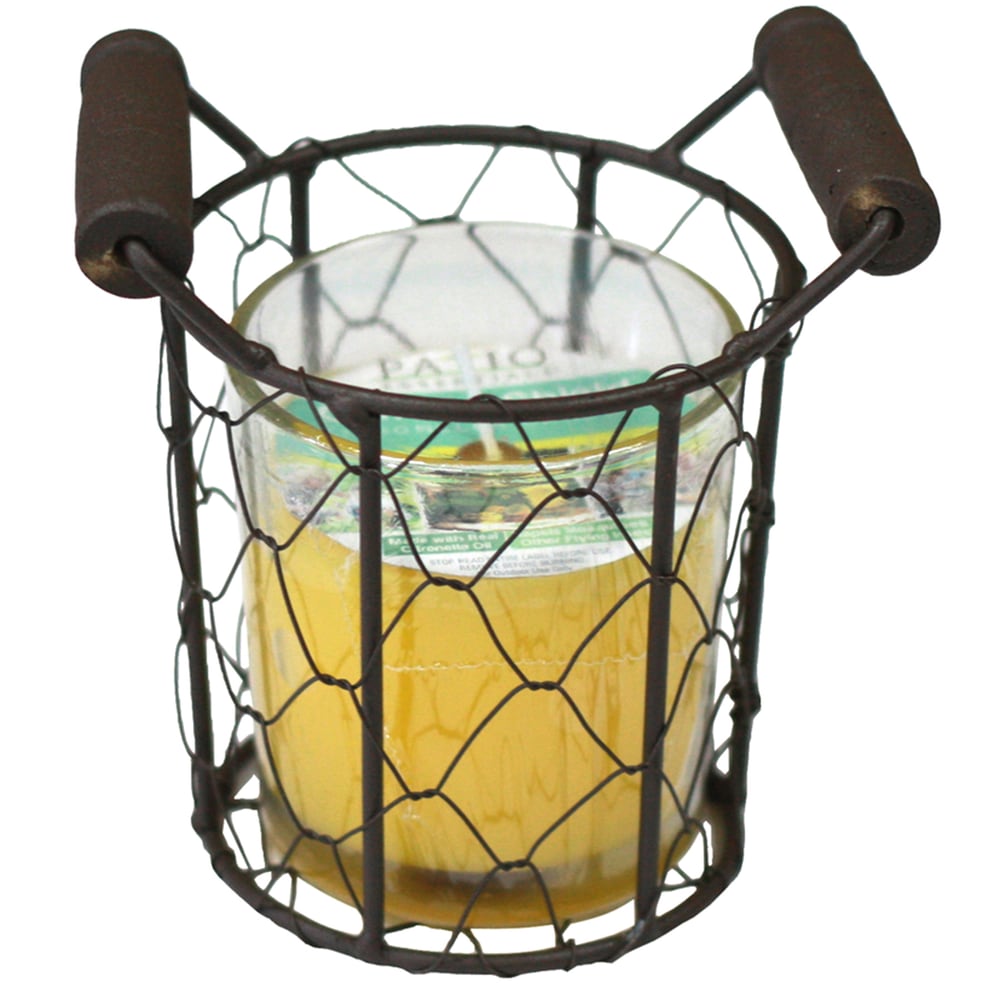 Wire Mesh Citronella Mosquito Repellent Candle Holder Canadian Tire