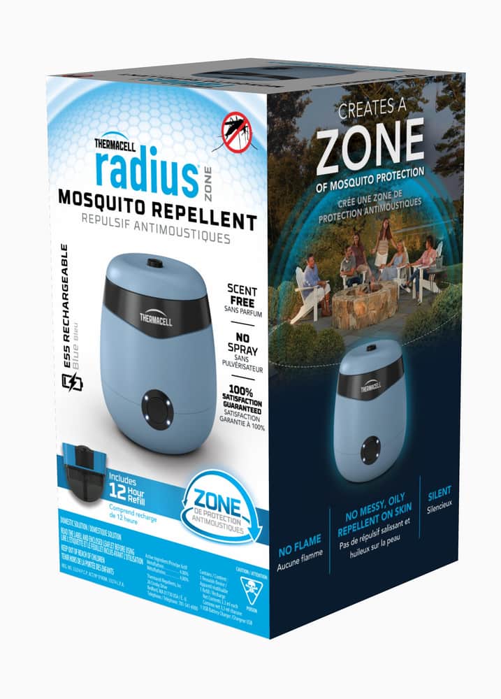 Thermacell E55 12 Hour DEET Free Radius Zone Rechargable Mosquito 