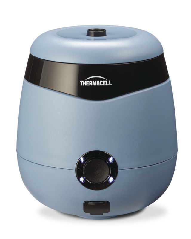 Thermacell E55 12Hour DEETFree Radius Zone Rechargable Mosquito/Insect Repellent, Blue
