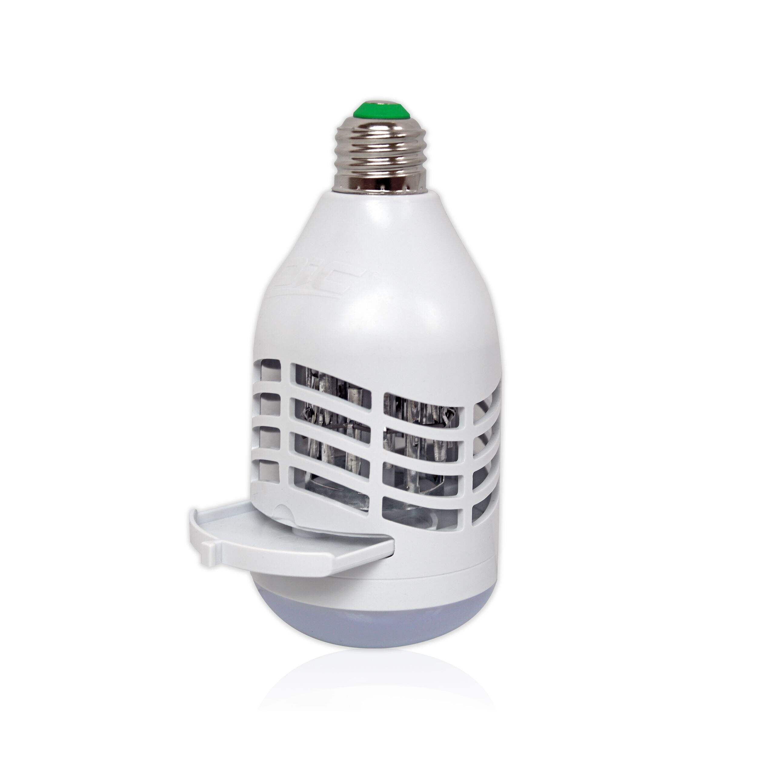 PIC 3W LED Mosquito/Insect Killer Bulb with Built-in Catch Tray Front_Angled_Left