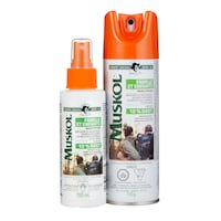 Vaporisateur chasse-moustiques/insectes en aérosol parfumé 10 % DEET Muskol famille et enfants, 170 g Front_Flat