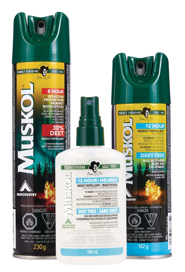 Muskol BackCountry 12hour DEETFree Pump Mosquito/Insect Repellent Spray, 100mL Canadian Tire