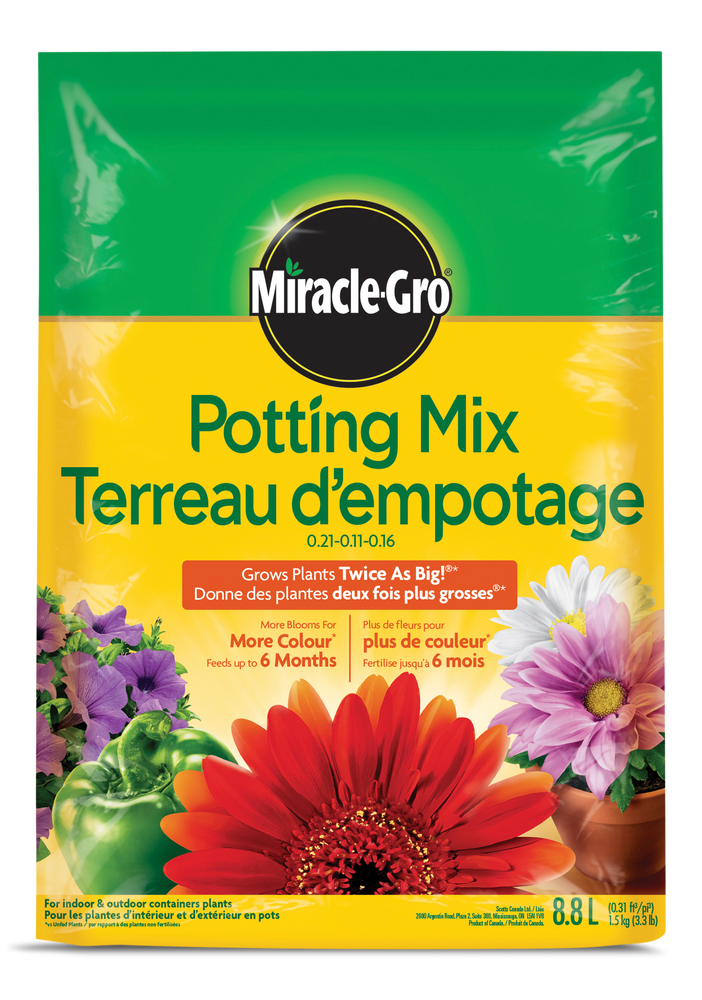 MiracleGro® Potting Soil Mix, Assorted Canadian Tire
