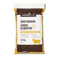 Garden Club Sheep Manure, 12.5-kg Front_Elevated