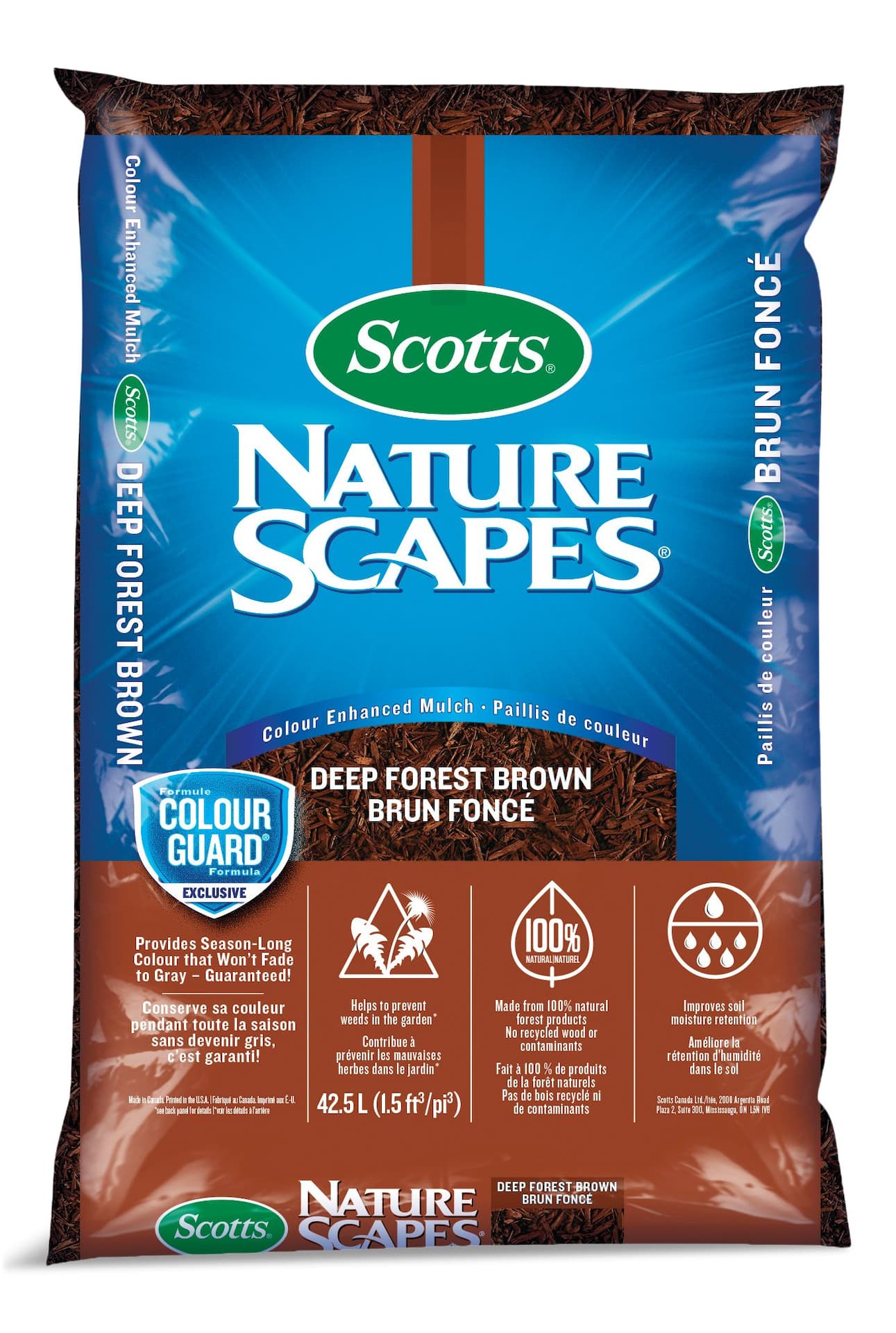 Scotts 2025 brown mulch