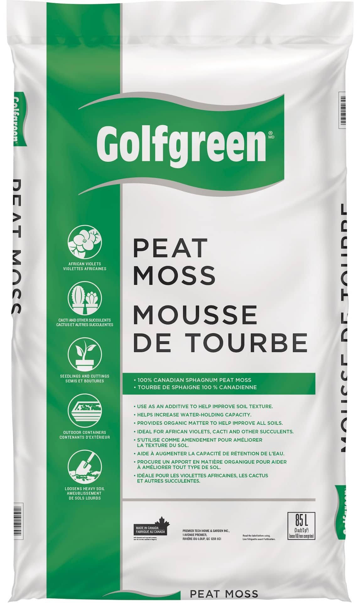 Golfgreen Moisture Control Peat Moss Canadian Tire