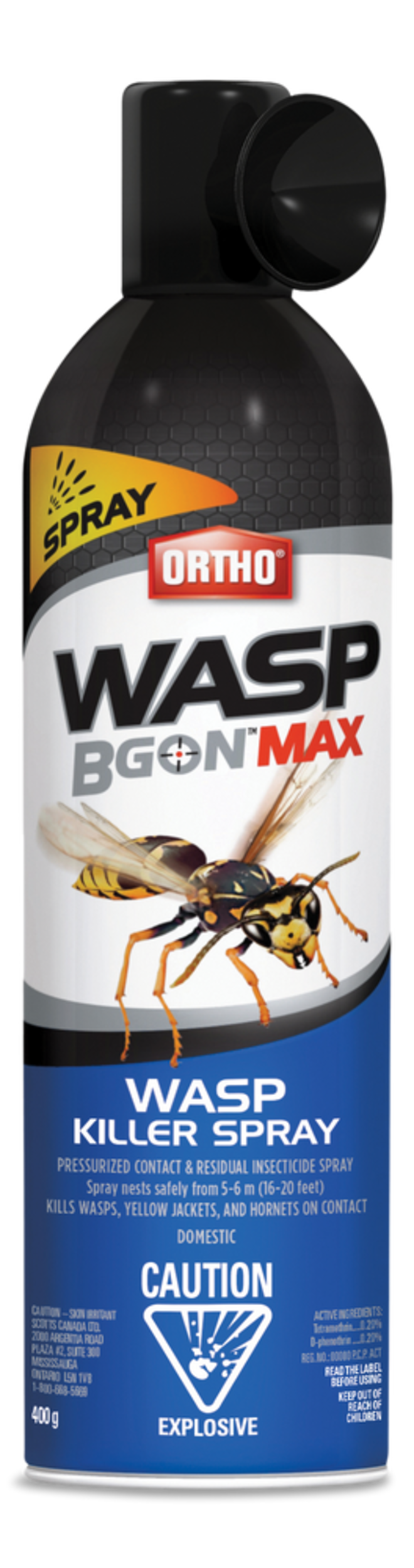 Ortho® Wasp B Gon™ MAX Wasp Killer Spray, 400-g Front_Flat