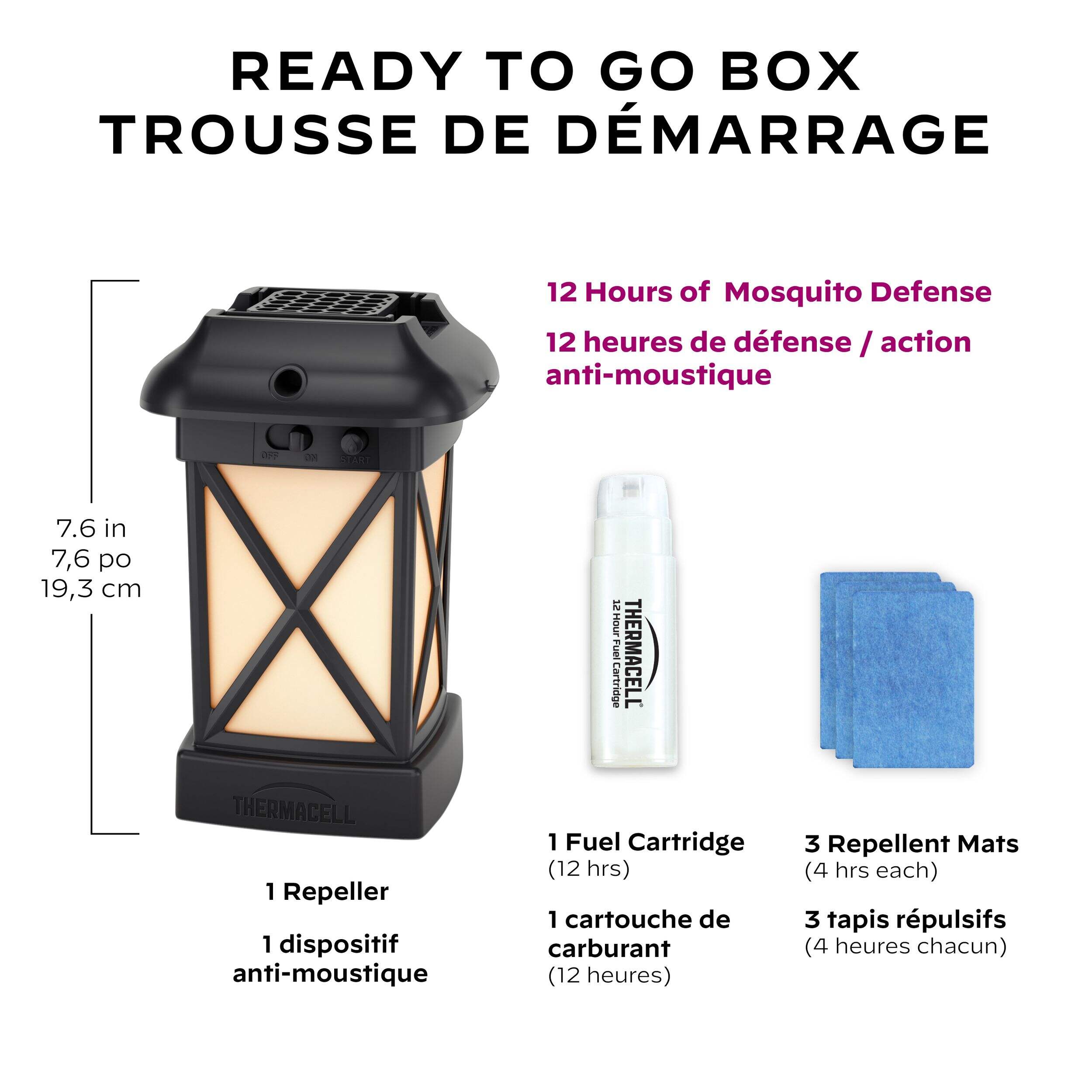 Thermacell Mosquito Repellent, Patio Shield Lantern XL Canadian Tire