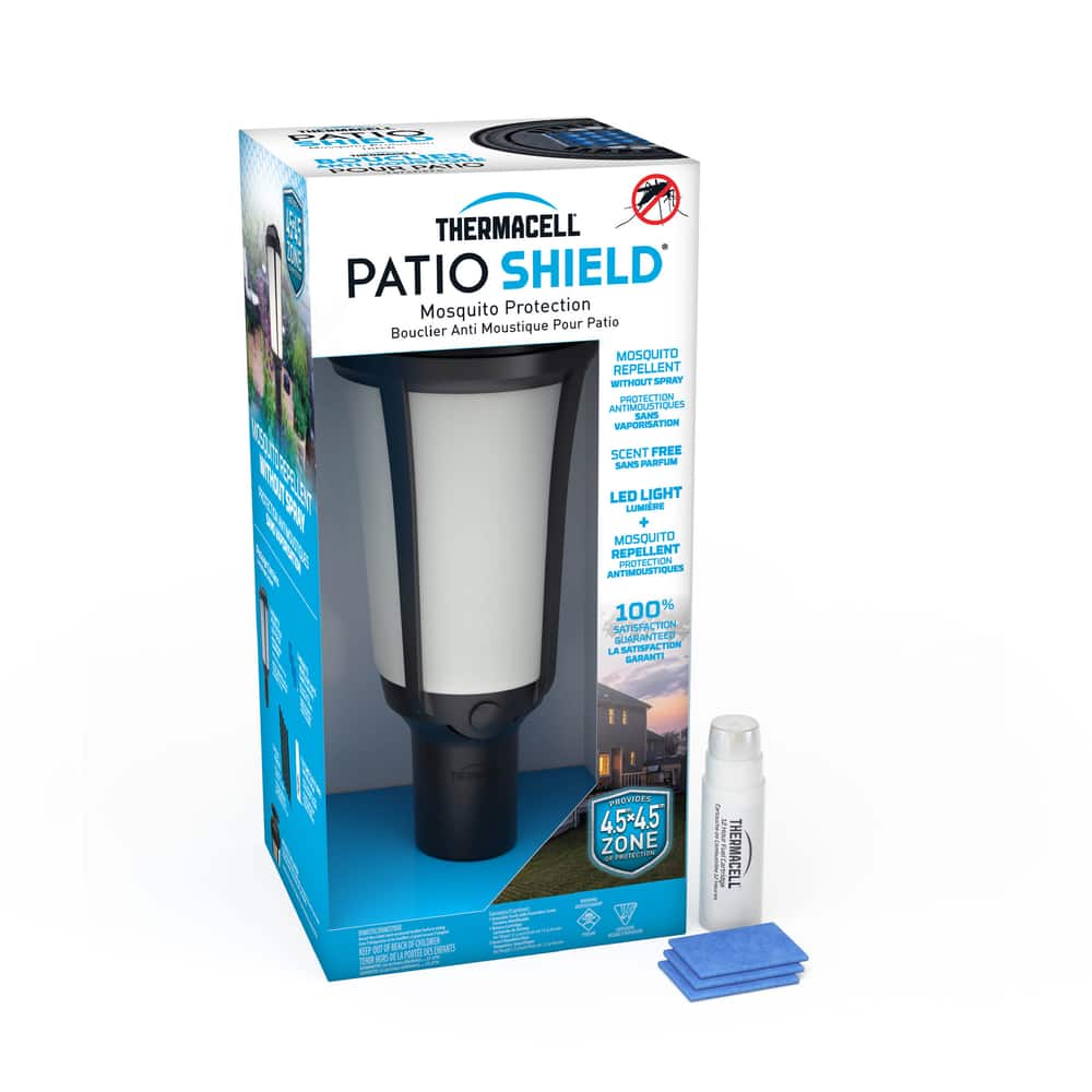 Thermacell Patio Shield 20-Hour DEET-Free LED Electric Mosquito/Insect