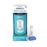 Thermacell Patio Shield Mosquito Repellent, Glacial Blue
