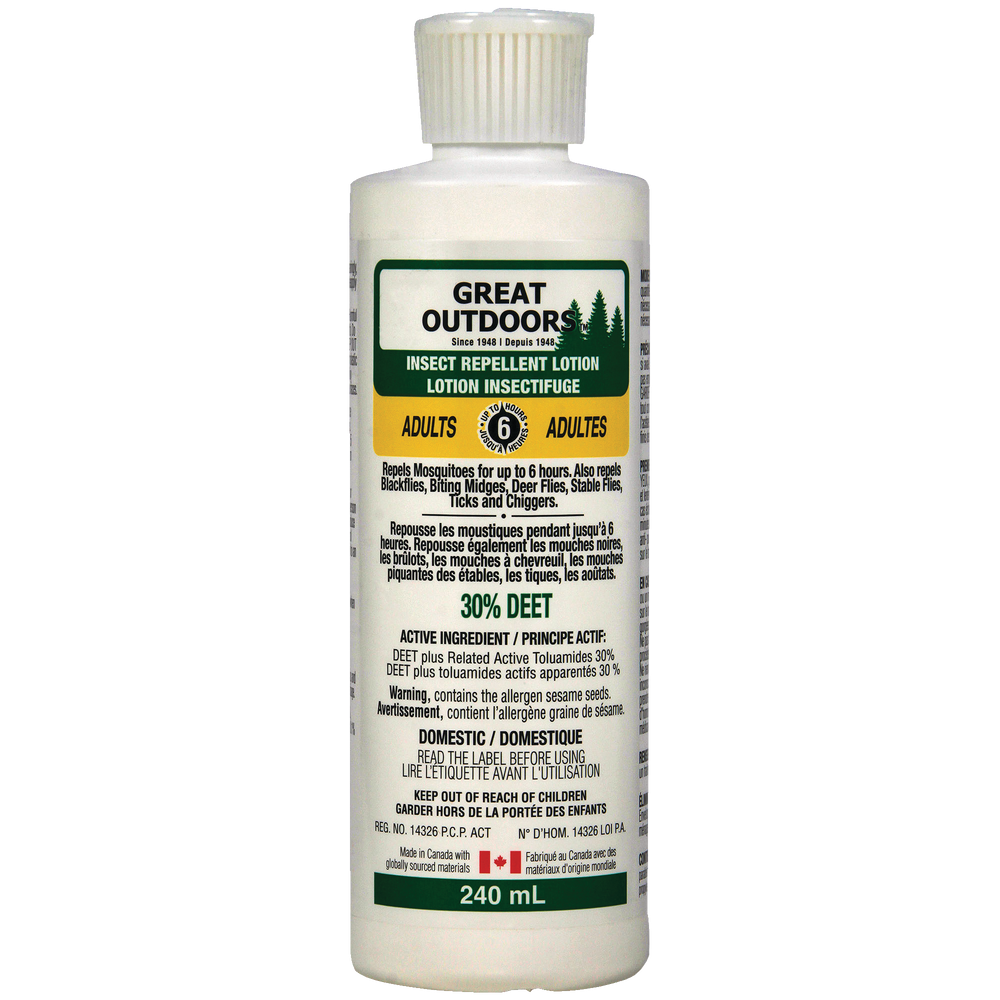 Watkins Great Outdoors 8Hour 30 DEET Mosquito/Insect Repellent Lotion