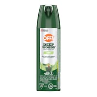 OFF! Deep Woods 8-Hour 25% DEET Dry Aerosol Mosquito/Insect Repellent Spray, 113-g