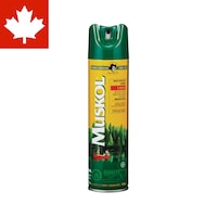 Muskol 8-Hour 23.5% DEET Aerosol Mosquito/Insect Repellent Spray, 230-g Front_Flat
