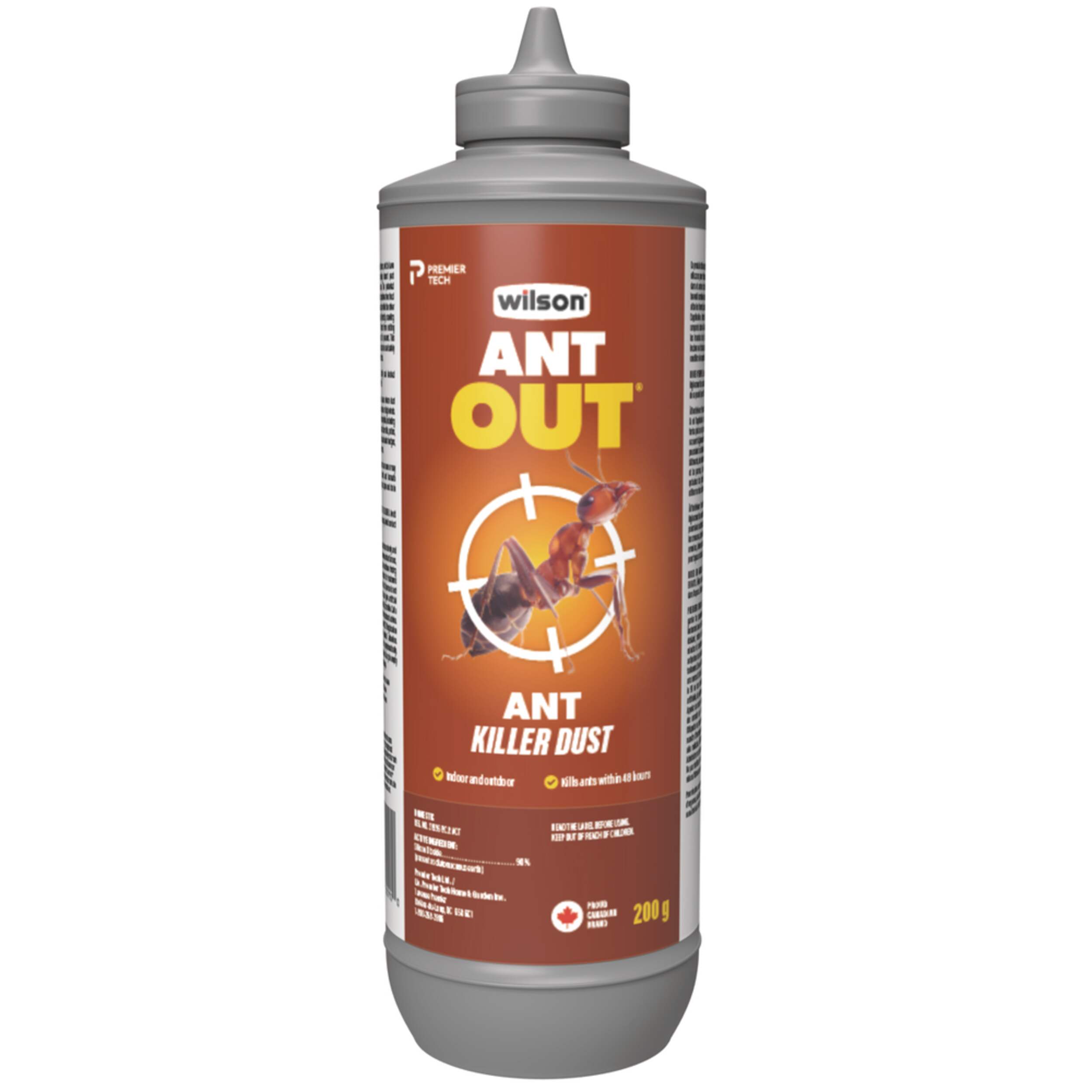 Wilson AntOut Indoor/Outdoor Ant Killer Powder/Dust, 200-g Front_Flat