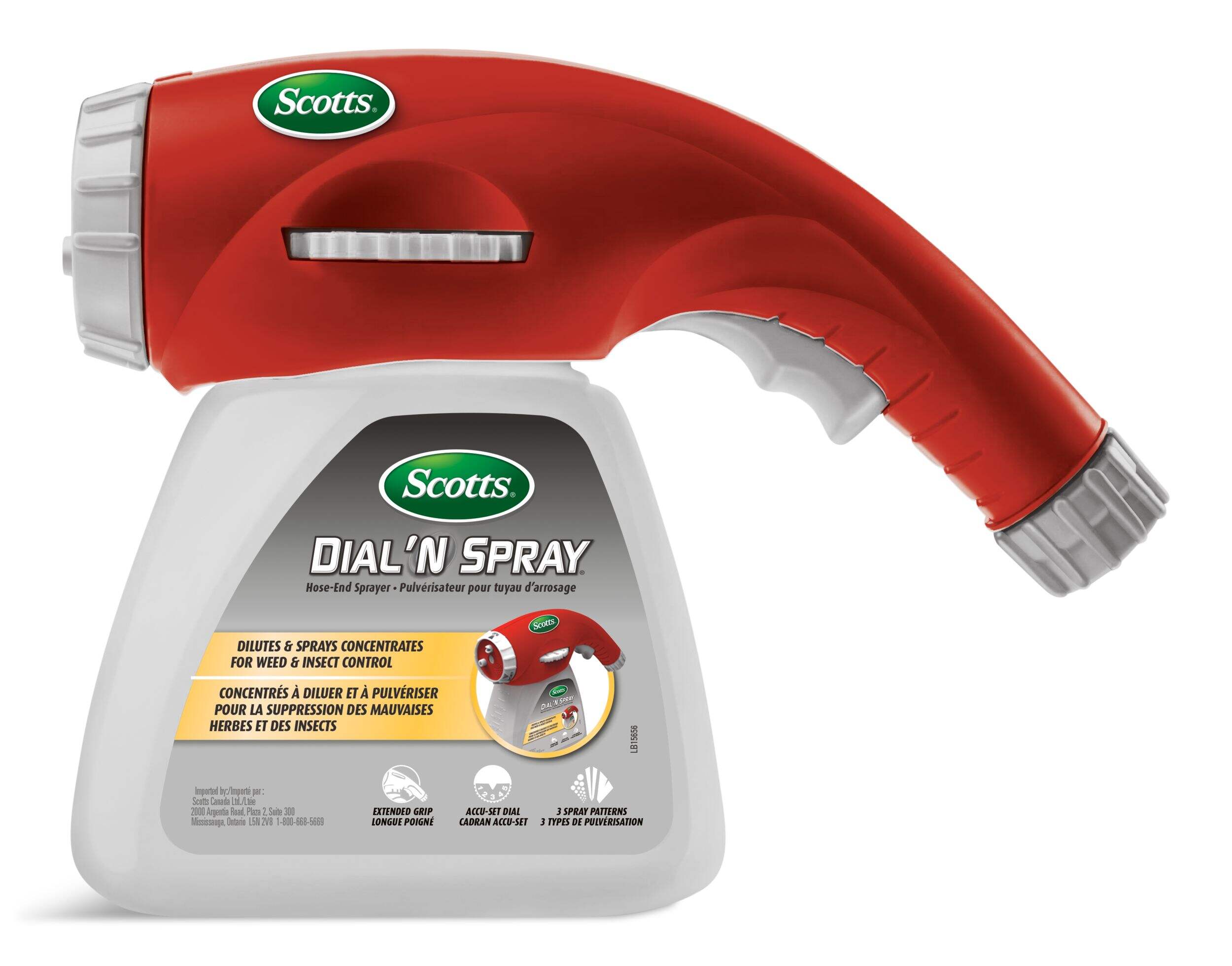 Scotts® EcoSense® Dial ‘n Spray® Multi-Use Hose-End Sprayer Front_Flat