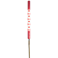 Canada Day Citronella Mosquito/insect Repellent Candle Torch Front_Flat