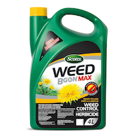 Recharge d'herbicide prêt à l'emploi Scotts Weed B Gon MAX pour la pelouse, 4 L Front_Flat