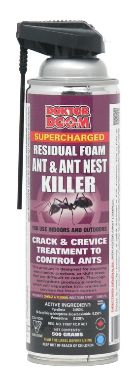 Doktor Doom Supercharged Residual Foam Ant & Ant Nest Killer | Canadian Tire