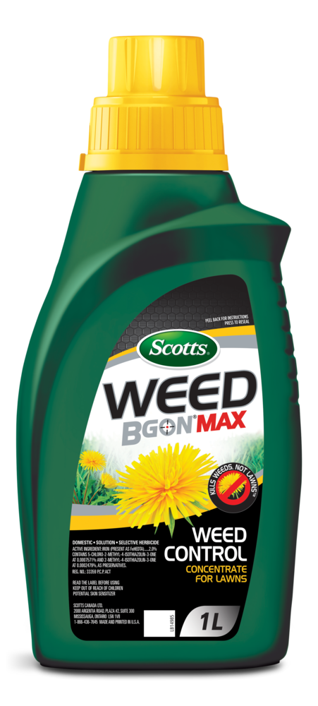 Scotts Weed B Gon MAX Weed Control Concentrate For Lawns, 1-L ...