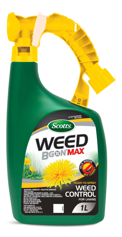 Scotts Weed B Gon MAX Ready-to-Spray Weed Control/Killer Concentrate ...