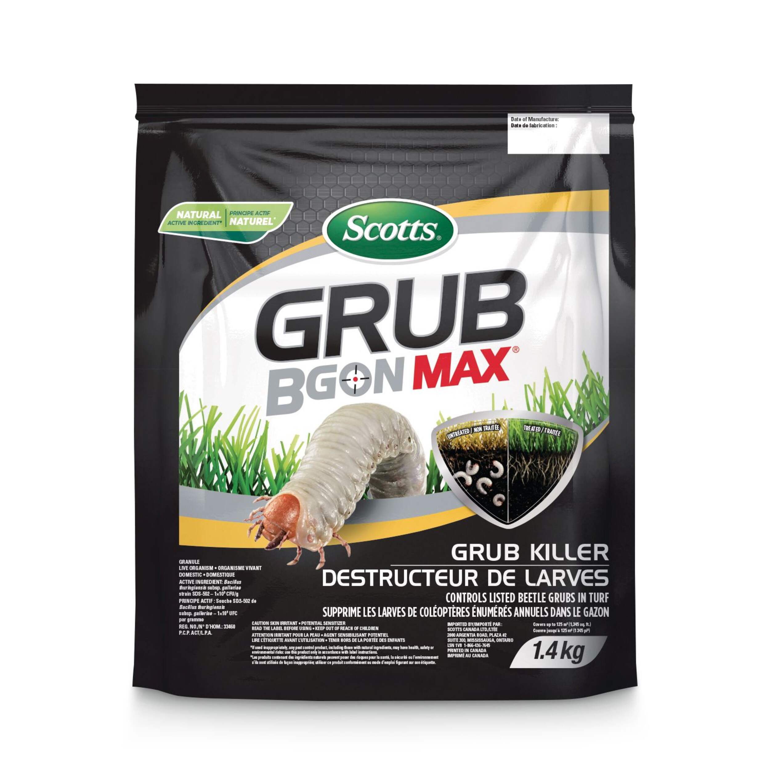 Anti-larves Scotts Grub B Gon, 1,4 kg Front_Flat