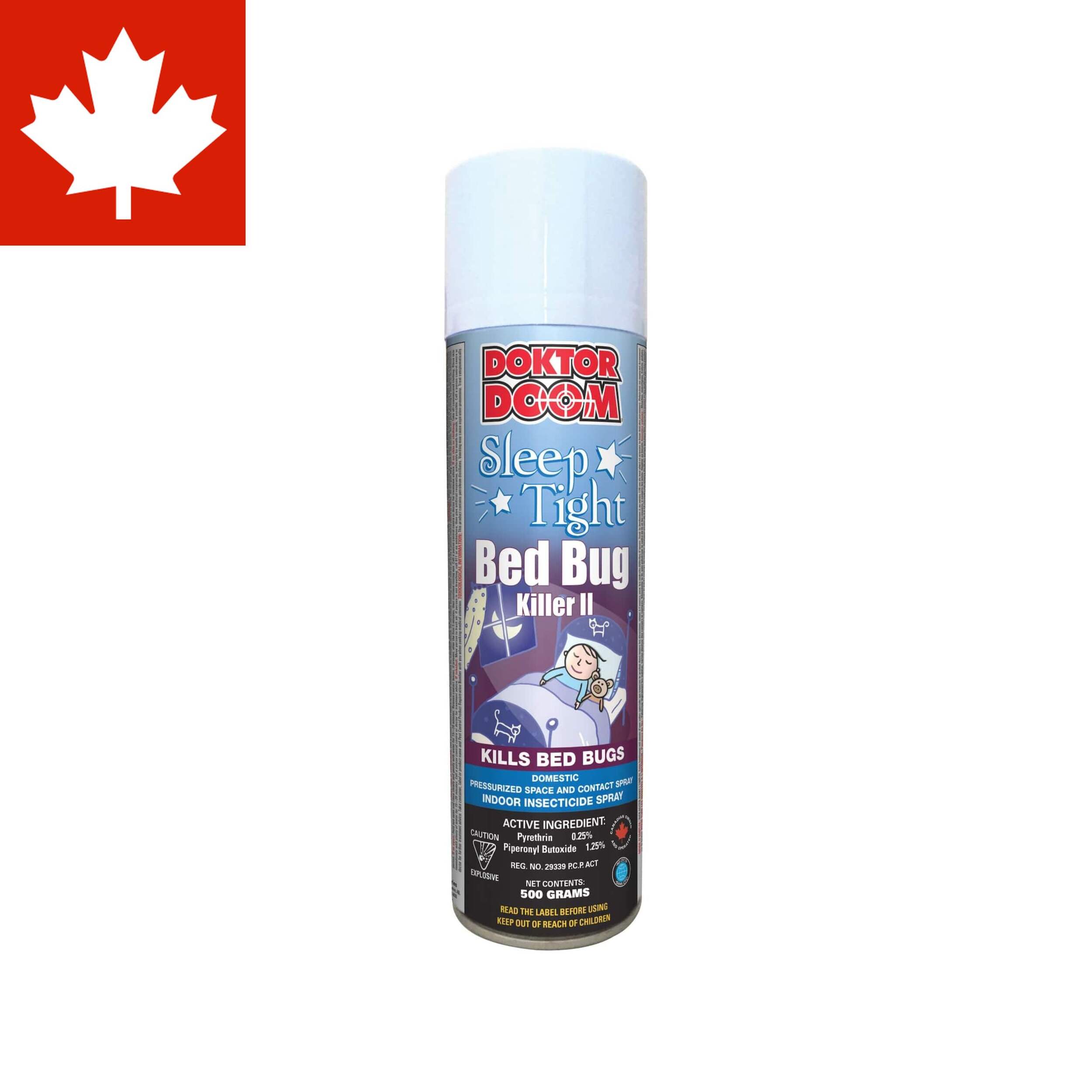 Doktor Doom Sleep Tight Bed Bug Killer II Insecticide Spray, 420-g Front_Flat