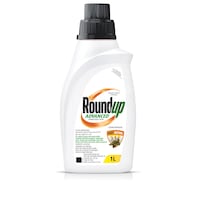 RoundUp Concentrate Advanced Grass & Weed Control/Killer, Herbicidal Soap, 1-L Front_Flat