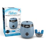 Thermacell Rechargeable Mosquito Repellent E-Series E55, Blue Front_Three_Fourths_Angled_Right