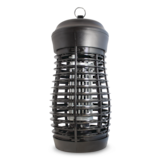 PIC 15W 1500V Weather-Proof Black UV Light Hanging Mosquito/Bug Zapper Lantern Front_Flat