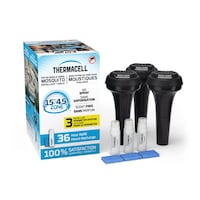 Thermacell Mosquito Repellent, Perimeter System, 3-pk