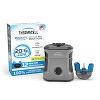 Thermacell Mosquito Repellent, Rechargeable Adventure EX-Series EX90, Grey Composite_or_Mixed