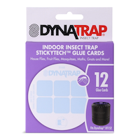 Recharge de cartes à colle StickyTech pour piège à insectes volants DynaTrap à DEL, paq. 12 Front_Flat