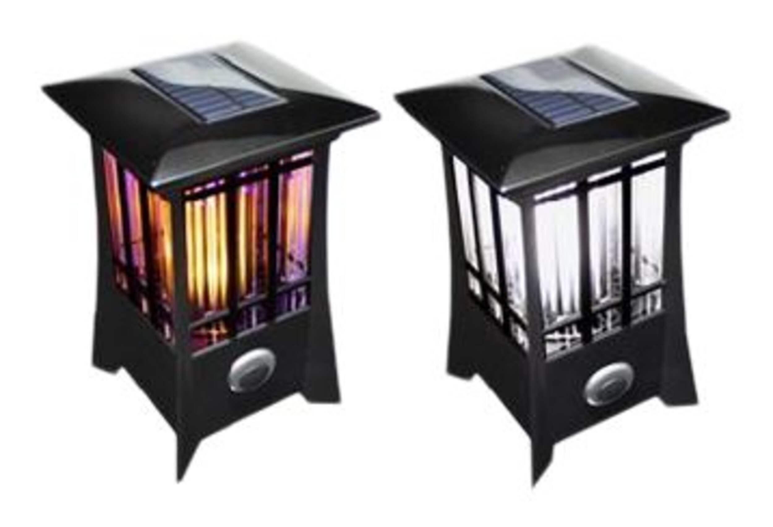 PIC Solar LED Flickering Flame Bug Zapper Patio Lantern Canadian Tire