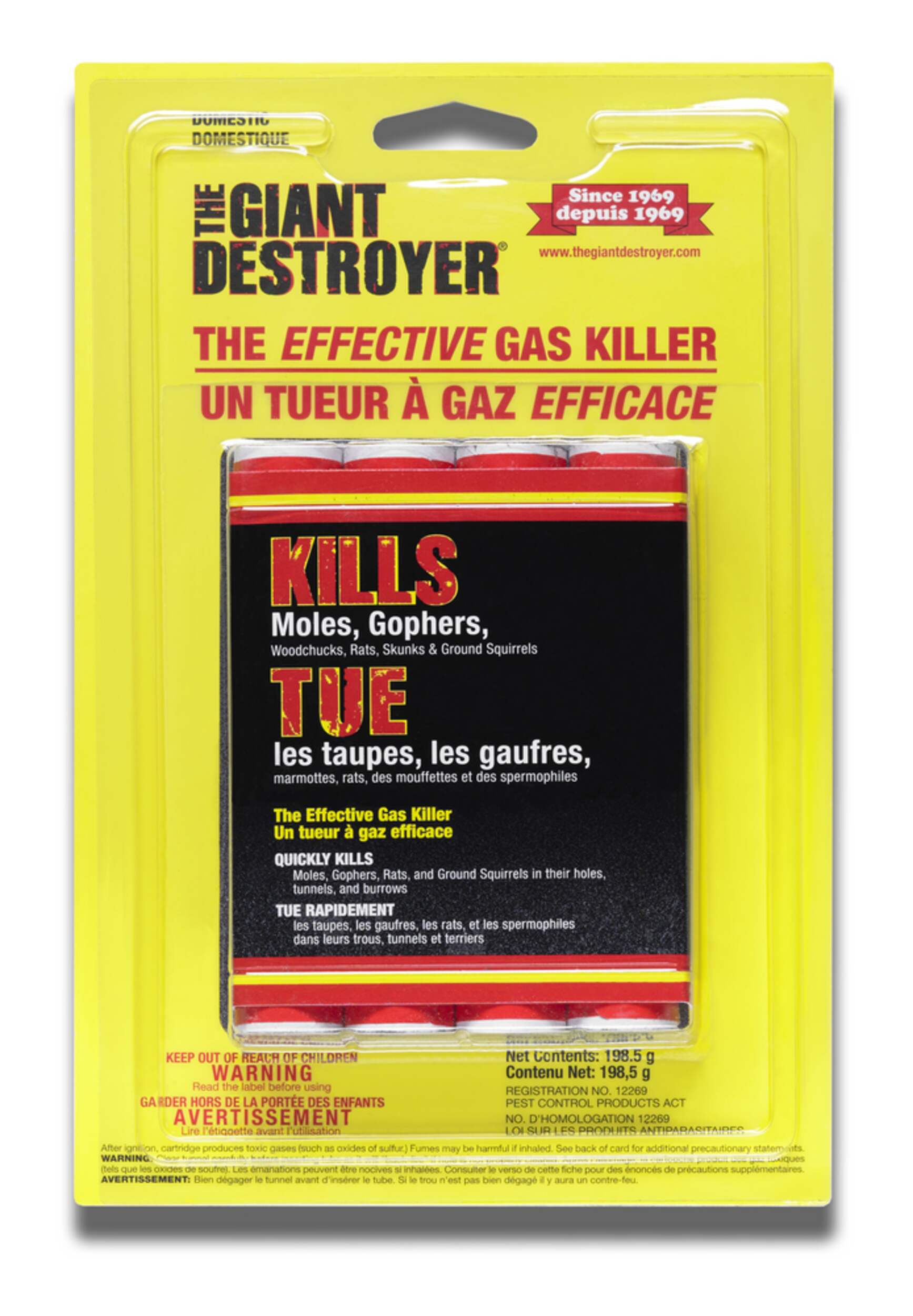 Rodenticide The Giant Destroyer, paq. 4 Front_Flat