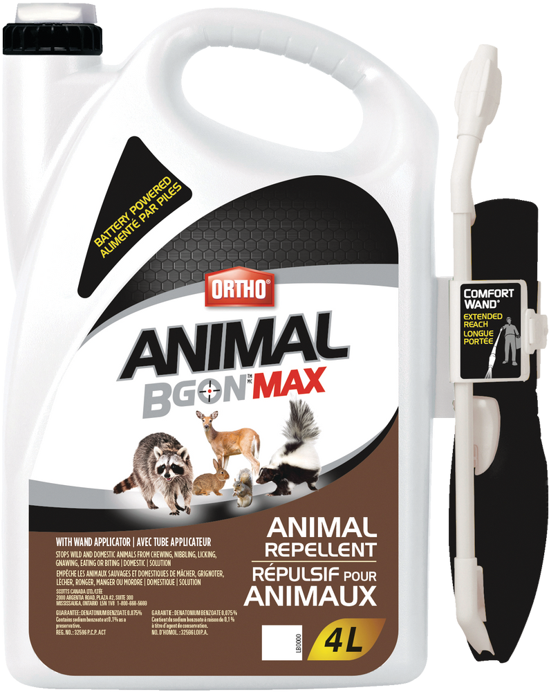 Ortho® Animal B Gon™ MAX Outdoor Ready-to-Use Animal Repellent Spray, 4 ...