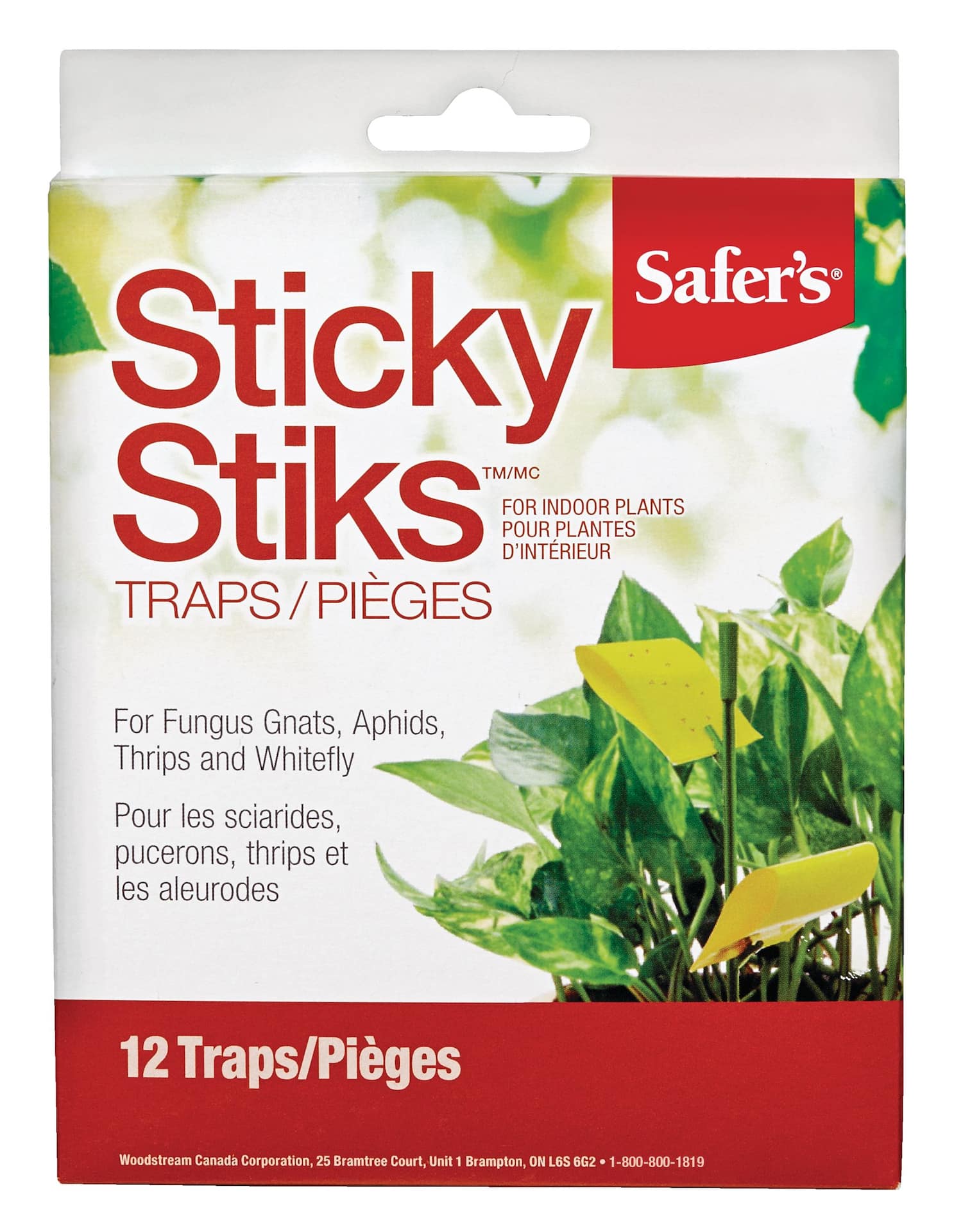 Safer's Sticky Sticks, 12-pk