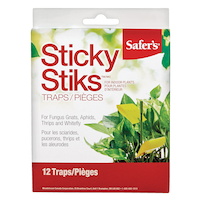 Pièges adhésifs Safer’s Sticky Sticks, paq. 12 Front_Flat