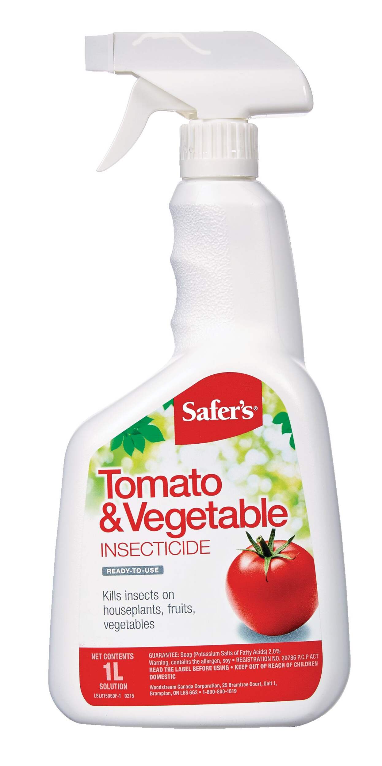 Safer's Tomato & Vegetable Insecticide, 1-L Front_Flat