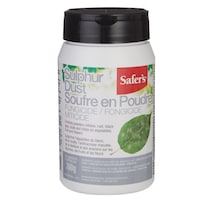 Fongicide et pesticide à poussière de soufre Safer's, 300 g