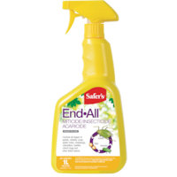 Concentré de miticide/insecticide/acaricide prêt à l'emploi de Safer's End ALL, 1 L Front_Flat