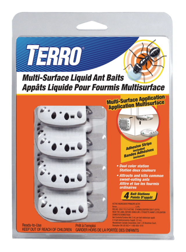 Terro® MultiSurface Liquid Ant Killer Baits, 4pk Canadian Tire