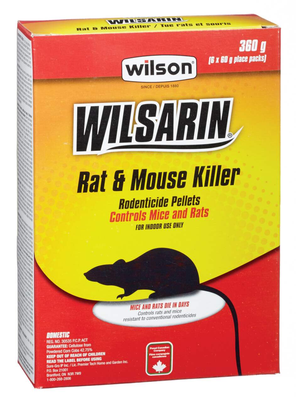 Appât pour rats et souris Wilson Wilsarin, 360 g